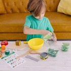 Melissa   Doug Slice And Toss Salad Play Food Set - 52pc Wooden And Felt