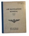 Air Navigation Manual Vol  I   Ii 1959 Dept Of The Air Force Vintage 