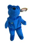 Vintage Wayne Gretzky 1999 Salvino s Bammers Blue Beanie Plush Bear  99 Nwt Hof