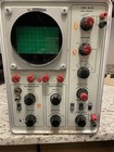 Heathkit Model 10-14 Oscilloscope With Leather Bag Tested Works Vintage