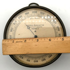 Short   Mason London Antique Altimeter Barometer Mark Ii Aviation Steampunk