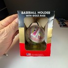 Progard Gold Base Baseball Ball Holder Display Case Protection