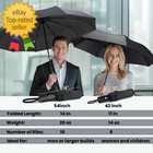 Compact Travel Umbrella - Windproof Auto Open close Small Folding Umbrella
