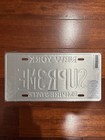Supreme New York License Plate Ss25 In-hand Brand New
