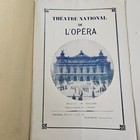 Early 1900 s Program Theatre National De L opera W Photos Famous Singers
