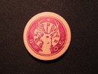 Falmouth  Massachusetts Wooden Nickel Token - Elks B p o e  Lodge  2380 Coin Blk