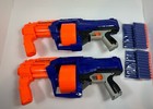 Nerf Surgefire N Strike Elite Blasters Dart Gun Lot Of 2 W 40 Darts Tested Works