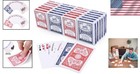 Playing Cards Bulk Pack 24 Decks Poker Size Blue Red Casino Grade