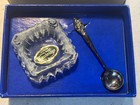 Westmorland  Sterling Antique Enchanting Orchid Salt Spoon Set   Sterling Silver