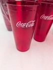 20-24oz Restaurant Grade Red Coca Cola Heavy-duty Plastic Tumblers