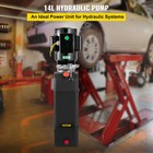 3 5 Gal 14 Quart Car Lift Hydraulic Power Unit Pack 220v Ac Hydraulic Pump