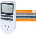 Lcd Digital Plug In Thermostat Timer Switch Socket Temperature Controller Switch