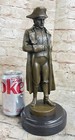 Napoleon Bonaparte French Hot Cast Bronze Figurine Sculpture Statue Marble Base