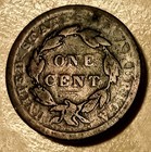      1839 Large Cent Coronet Head 1c Silly Head Ungraded