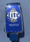 Vintage Miller Lite Super Bowl Xxxii 1998 San Diego Lucite Beer Tap Handle