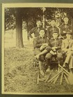 Late 1800s Early 1900s Antique Vintage Baseball Team Cabinet Photo   Nice 