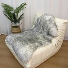 Genuine Sheepskin Rug New Zealand Fluffy Lambskin Rug - Natural Luxury Sheepskin