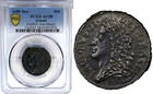 1689 Ireland  nov   Gun Money Shilling Pcgs Au58   Glossy High-end Slider 