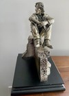 John Lennon Sterling Silver Plated Artist Proof Statue 12 250 Beatles Scarce