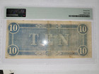  10 1864 Confederate States Of America Richmond  Va T-68currency Pmg 25 Vf