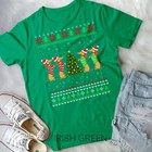 Dachshund Dog Christmas Ugly Sweater Dachshund Xmas Gift - Unisex Form T-shirt