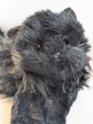Black Cat Kitty Licorice Plush W red Ribbon Bow Ty Classic 1987 14   