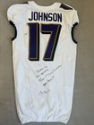 2023 Baltimore Ravens Josh Johnson Game Worn Jersey Used Pre Season Signed Rare