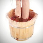 80 Pcs Universal Foot Pedicure Spa Disposable Foot Tub Liners Bath Basin Bags