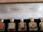 Vintage Rare Parfums De France Set Of 5 Miniature Ladies Perfumes Pierre Sterl    
