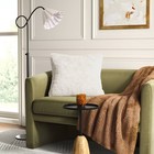 Faux Fur Throw Pillow Camel - Threshold