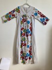 Vintage Hawaii Hawaiian Muumuu Dress Kimo   s Polynesian Shop 100  Cotton Mcm Bark