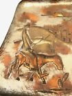 Vintage Judaica Hand Hammered Jerusalem Copper Wall Plaque Judaism Jewish Israel