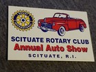 New England Hot Rod   Car Show Aluminum 1990s Badges Plaques  Mass Conn   Ri