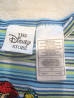 Vtg Disney Store Little Mermaid Ariel Flounder T-shirt Embroidery Girls Sz 4t