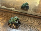 Toad On A Stump Mechanical Bank    original Antique 1886   