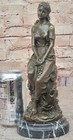 Antique Style French Gorgeous Maiden Desktop Decoration Bronze Sculpture Figure