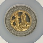 2025 Canada  50 Allegories Of Justice   Truth 0 9999 Silver Gilt Insert Ms70