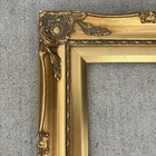Vintage Victorian Ornate Gold Gilded Look Gesso Wood Frame Fits 8   x10   