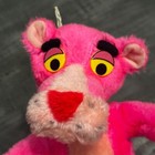 Pink Panther Plush Toy 1980 Mighty Star Stuffed Animal 11  Vintage