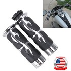 1  Motorcycle Hand Grips For Harley Road King Glide Softail Sportster 883 Honda