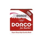 Dorco Stainless Steel Single Edge Razor Blades 100ct - Red