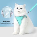 Cat Dog Pet Harness Adjustable Control Vest Dogs Reflective S M L Xl Leash 