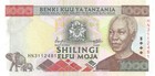 Tanzania 1000 Shillings  nd 2000  - Julius Nyere elephants buildings  P34 Unc