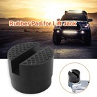 Floor Slotted Car Rubber Jack Pad Frame Protector Adapter Jack Disk Pad Tool Th