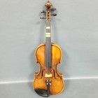 Vintage William Lewis   Son Ton-klar Aged Wood Violin  126 W  Bow   Leather Case