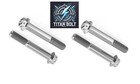 4  Titanium Front Caliper Drilled Bolts For Suzuki Gsxr 1000  2009-2023 M10x70mm
