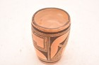 Vintage Hopi Pottery Polychrome Pot Jug Vase  Native American Indian 4 75 