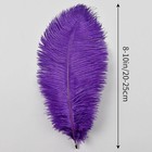 Purple Ostrich Feathers 12pcs Natural Bulk 8-10inch 20cm-25cm For Crafts Wedding