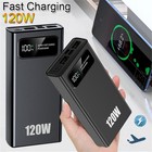50000mah Fast External Portable Power Bank Backup Battery Charger For Cell Phone
