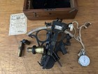 Authentic Wwii 1945 British Marine Sextant By Henry Hughes   Son Ltd   husun  